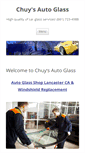 Mobile Screenshot of chuysautoglass.com